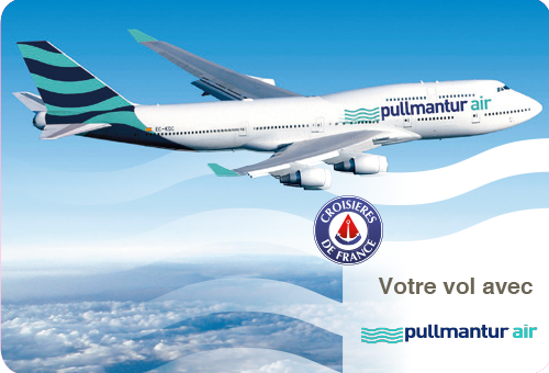 Vol pour les caraïbes avec Pullmantur Air